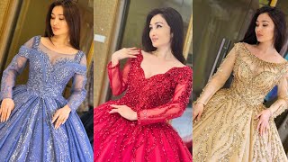 اجمل فساتين خطوبة منفوشة و فساتين زفاف 2023 تركي Gown dress 2023