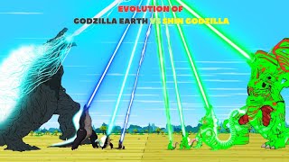 WHAT IF GODZILLA EARTH vs Evolution of SHIN GODZILLA | 30 Minutes Funny of GODZILLA & KONG Movies