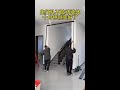 Self-installable honeycomb partition door, no wall damage, insulation, easy install