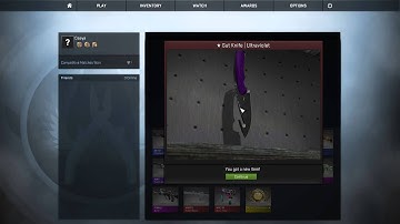 CSGO NOOB Gets Gut Knife