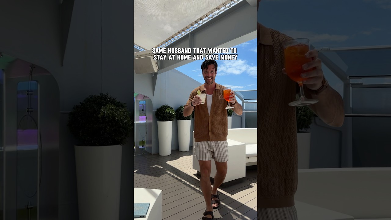 this is why you should always listen to your wife and book a cruise with @VirginVoyages  🚢👀✨