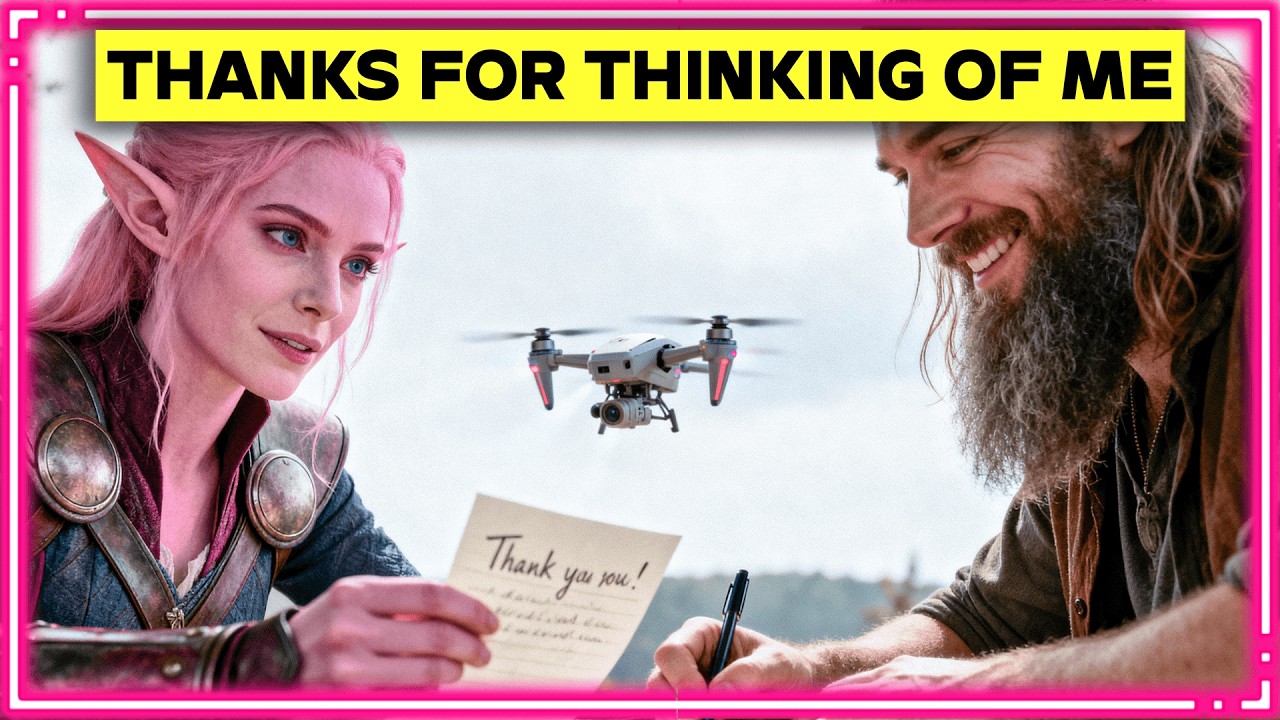 She Sent a Killer Drone After The Human, He Sent Back a Thank You Note