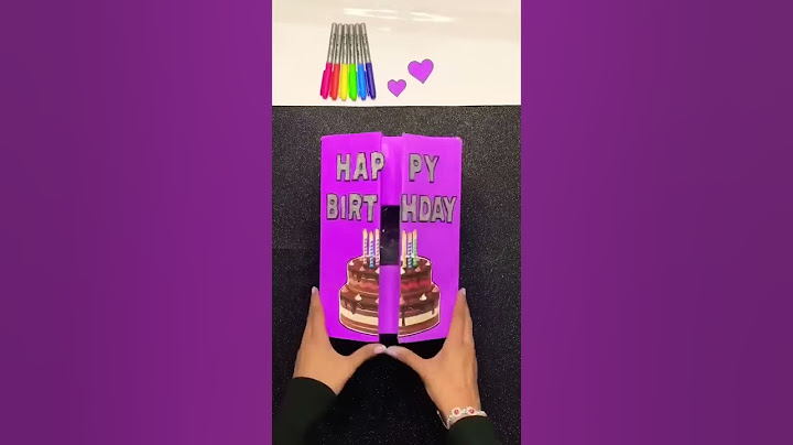DIY Birthday gift idea 🎂💜 #shorts #diy #craft #tutorial #gifts #art #bestfriend #artist
