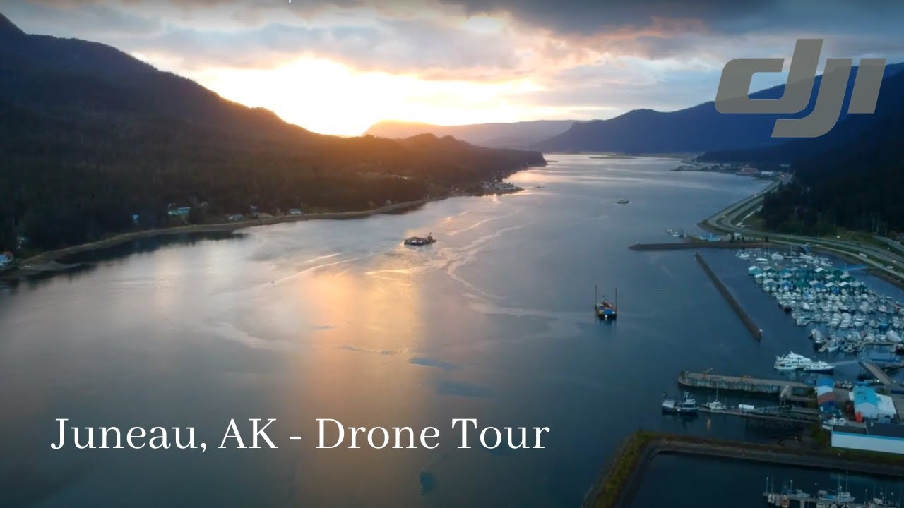 Drone Tour of Juneau Alaska - DJI Spark