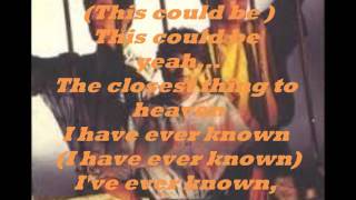 THE KANE GANG - CLOSEST THING TO HEAVEN 12&quot;Vinyl (Lyrics) 1984