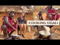 Bushlife Cooking UGALI In A Local Way Welcome To A Masai Village In Morogoro Tanzania