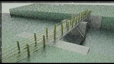 Octane Render - Barrage a clapet