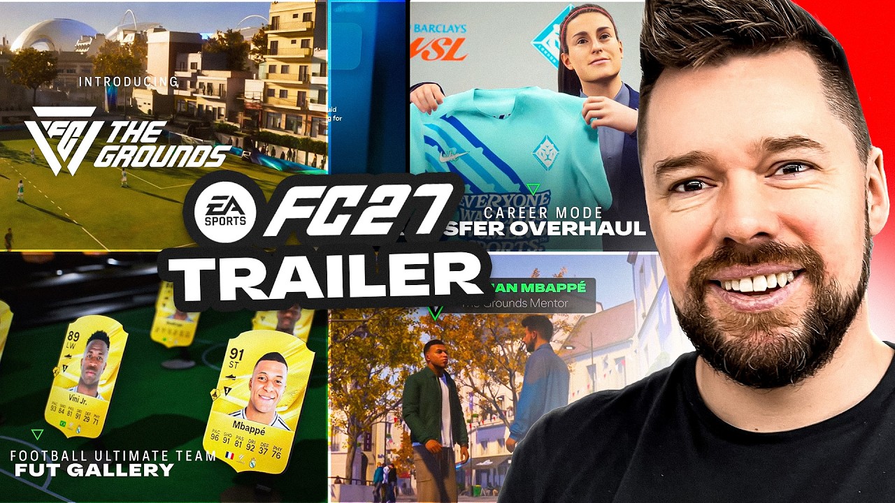 EA Sports FC 27 Official Reveal Trailer Reaction!