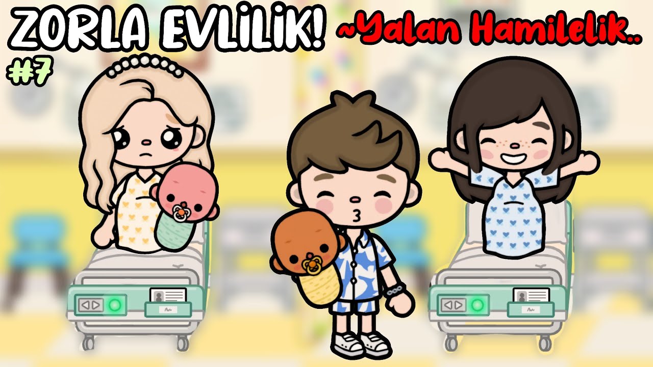 ZORLA EVLİLİK! 😱 ~ Doğum vlog 😍 7.Bölüm ||TOCA LİFE WORLD TÜRKÇE||
