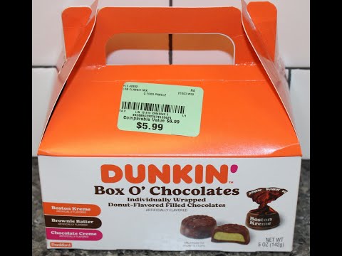 Frankford Dunkin’ Box O’ Chocolates: Boston Kreme, Brownie Batter & Chocolate Crème Review