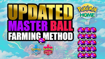 UPDATED Master Balls Farming Tutorial for Pokémon Sword and Shield - Fastest way to get master balls