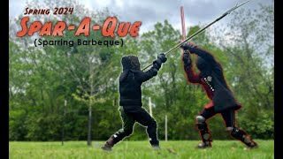 ⚔Spar-A-Que Spring 2024 (Including short 6v7 Wargame)⚔
For the second Spar-A-Que (Sparring Barbeque) we as the Guild of Knightly Arts, invited a bunch of HEMA clubs from around the state for a day of food, fighting, and festivites. Totally casual, and fencing bouts happened at random, though some of us had a stupid(Brilliant) idea for a team wargame, 6v7 King of the Flag that was the highlight of most peoples day. ⚔
Groups that Particpated:
Baer Swords:
(baerswords.com)
- Joe Ben M.
- Alisha S.
- Mads A.
Saint Louis Association of Historical European Martial Arts
(www.facebook.com/groups/stlSwords/)
- Marg @Soul_of_Shields
Second Intent Fencing
(www.facebook.com/secondintentfencing/)
- Zach
Cateran Society:
(cateransociety.org/)
Thomas Lee P.
Guild of Knightly Arts
(www.facebook.com/groups/210977490139851/about)
- Megan
- Brandon
- Zack
- Michel
- Rick
- Eric
- Mage (Alex) @fantasysurvivalguide
- Credit for footage goes to Alisha, Christopher, and Mage(Alex
- Edited by Mage(Alex)
Music:
- 8-Bit March by Twin Musicom is licensed under a Creative Commons Attribution 4.0 license.
- Artist :www.twinmusicom.
#hema #fencing #history #swords #swordfencing #rapier #buckler #broadsword #baskethilt #longsword #sidesword #smallsword #sport ⚔Spar-A-Que Spring 2024 (Including short 6v7 Wargame)⚔