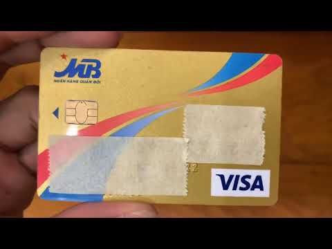Video: Cách Lấy Thẻ Tín Dụng Visa Gold