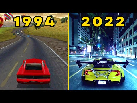 Evolution of Need for Speed Games 1994-2022