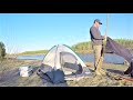 River Camping for BIG FISH!! (Spring Time Fishing)