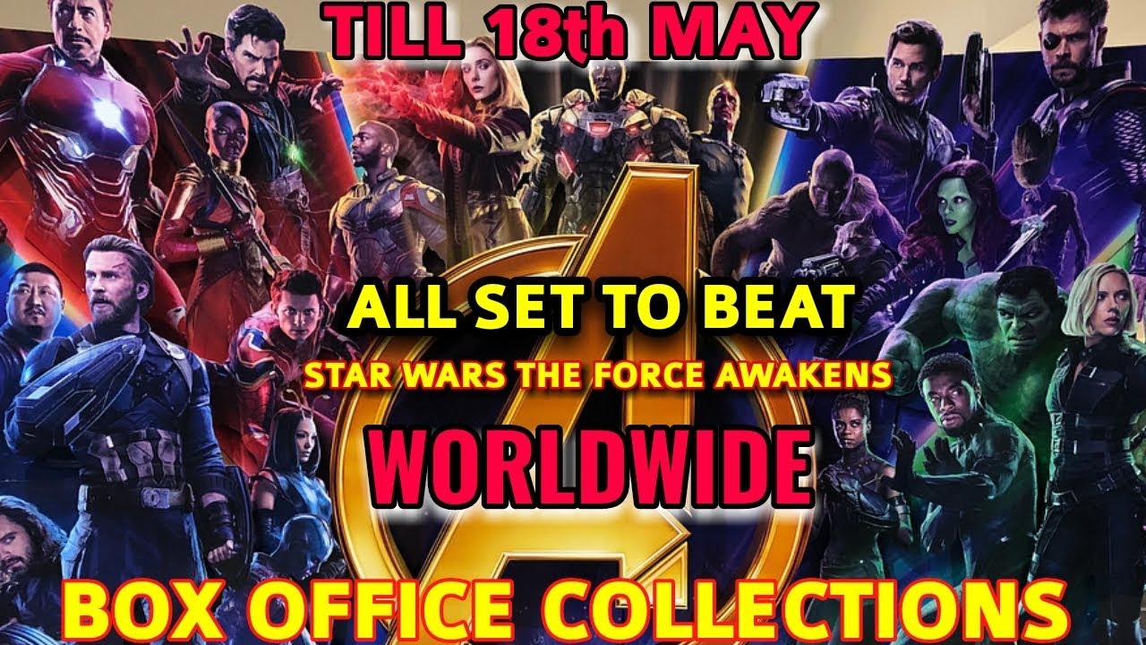 AVENGERS INFINITY WAR WORLDWIDE BOX OFFICE COLLECTION TILL 18 MAY ALL