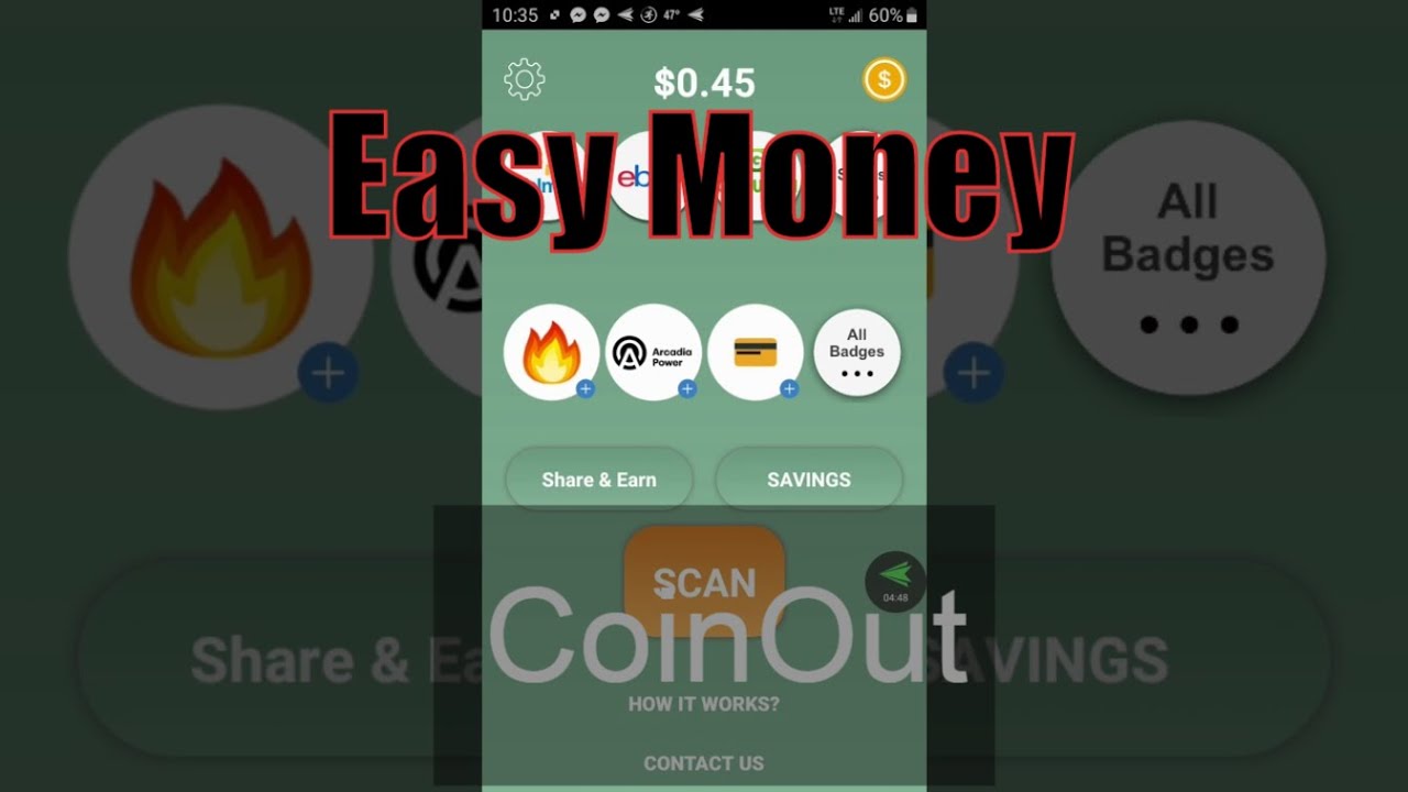 Saving: Earning BIG Money Just Scanning Receipts - CoinOut
