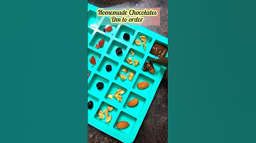 Homemade Chocolates | chocolate business #viral #shorts #shortvideo | Atifa’s Recipes