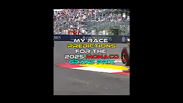 My Race Predictions For The 2025 Monaco Grand Prix 