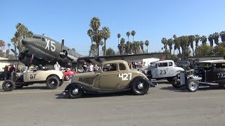 The Race of Gentlemen Flabob Drag Race & Car Show (TROG 2023) - Driving and Return Road Action