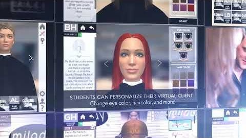 Milady Haircutting Simulation By Interplay Learning