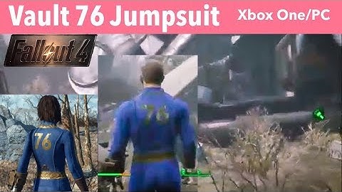 Fallout 4 Xbox One/PC Mods|Vault 76 Jumpsuit