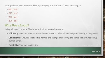 How to Rename Files in a Loop using Bash in Linux