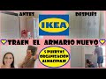 IKEA 🇸🇪 ANTES Y DESPUÉS 👌🏻// ARMARIO 5 PUERTAS // ORGANIZACIÓN + ALMACENAJE