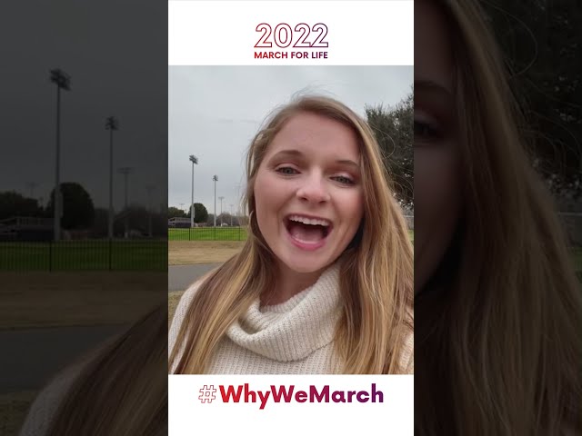 Why Alivia Grace is marching for life | 2022