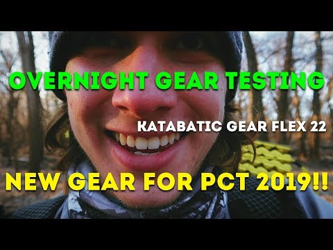 Solo Camping Trip: Katabatic Gear flex 22 testing in 12 Degrees!