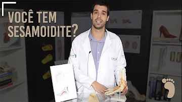 Qual o tratamento para sesamoidite?