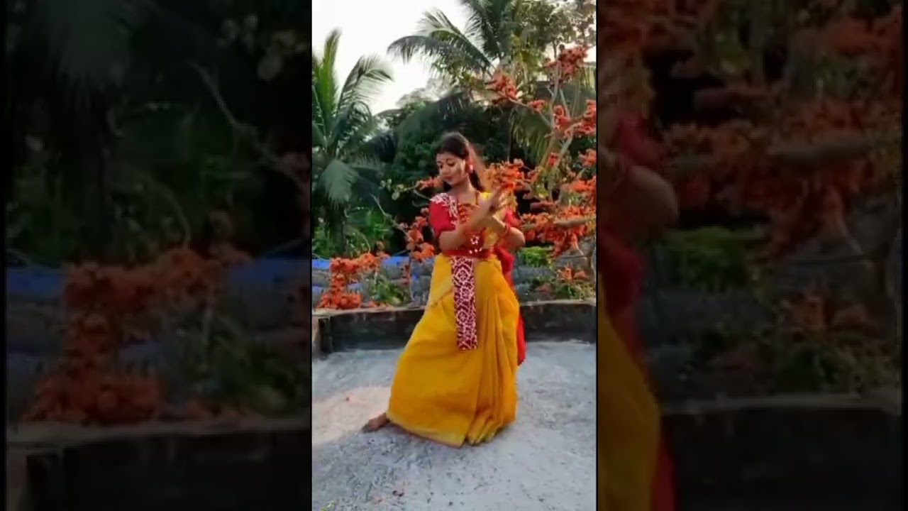 Nabo Basanter Daner Dali Rabindra Nritya  Anima Roy  Dance cover by Madhumita