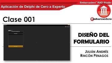 Delphi de Cero a Experto Clase 001 Diseño del Formulario