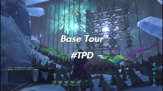 ARK Survival PS4 SMALL TRIBES Server 1 Base Tour ICE CAVE #TPD