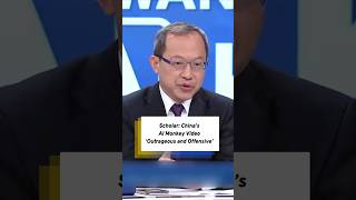 Scholar: China’s AI Monkey Video ‘Outrageous and Offensive’ | Taiwan Talks #shorts
