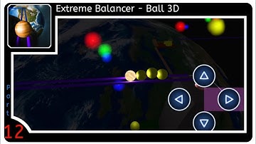 Extreme Balancer - 3D Ball Gameplay Walkthrough Level 12 (Android)
