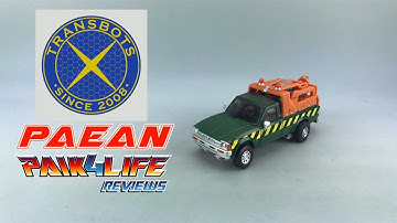 Transformers X-Transbots Toy MX-IX Paean (MP Hoist) // P4L Reviews