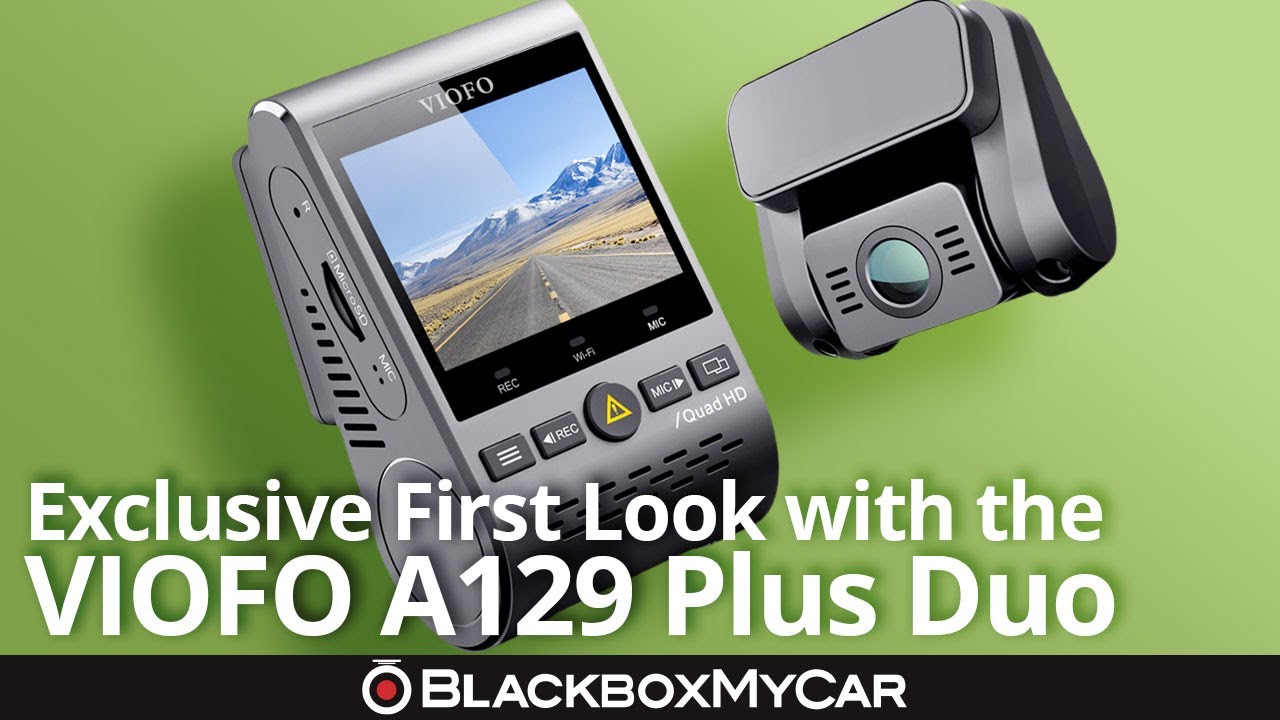 VIOFO A229 Duo 2K QHD 2-Channel Dash Cam with GPS — BlackboxMyCar