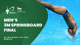 LIVE | #Diving WORLD CUP 2022 | Berlin | FINAL | 3m Springboard | Men