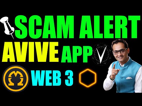 Scam alert: Avive Mining App | Omega network web 3.0 event | satoshi core dao mining app | crypto