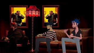 the gorillaz interview but a new guest appears