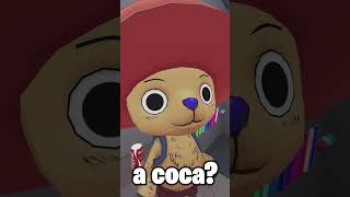 Chopper nao acredita no que o Brook fez .. anime onepiece chopper