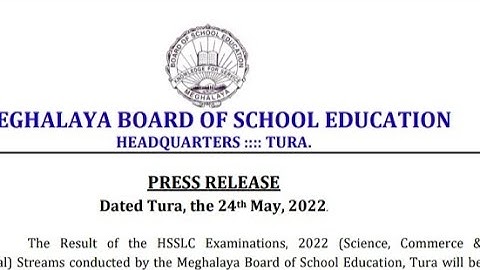 MBOSE  HSSLC results Notification for Science, Commerce, And Vocational | Results Soon