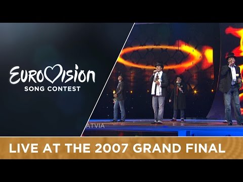 Bonaparti.lv - Questa Notte (Latvia) Live 2007 Eurovision Song Contest