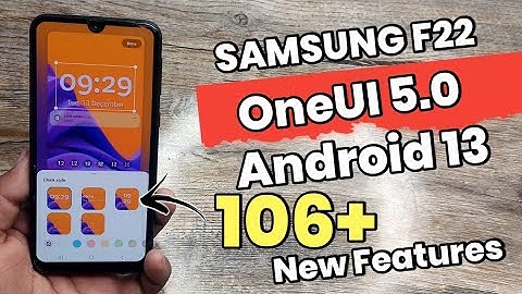 Samsung F22 OneUI 5.0 Android 13 New Features | Full Review | 106+ New Features | OneUI 5