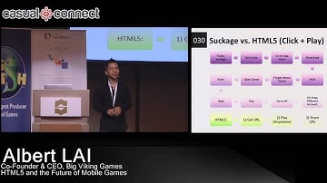 HTML5 and the Future of Mobile Games | Albert LAI