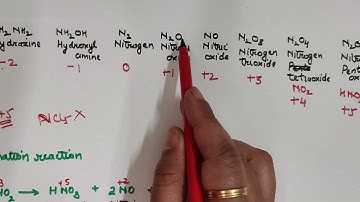 Oxidation state , disproportionation reaction of group 15 elements (L 5)