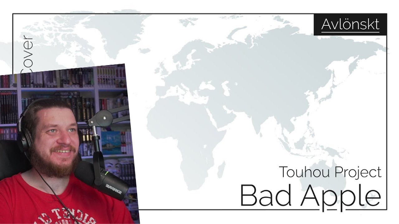 РЕАКЦИЯ НА 【Multilanguage Cover】Touhou: Bad Apple [Happy Eur. Day of Languages!] (Orchestral Ver.)