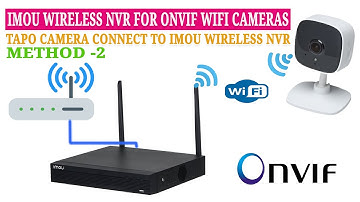 Imou Wireless NVR adding Tapo WIFI cameras using NVR WIFI AP - Access point | Method 2