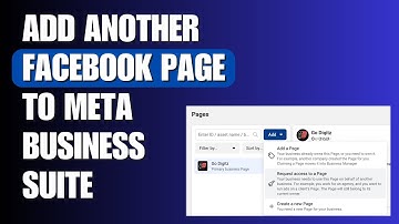 How to Add Another Facebook Page to Meta Business Suite | Add Multiple Pages on Business Manager